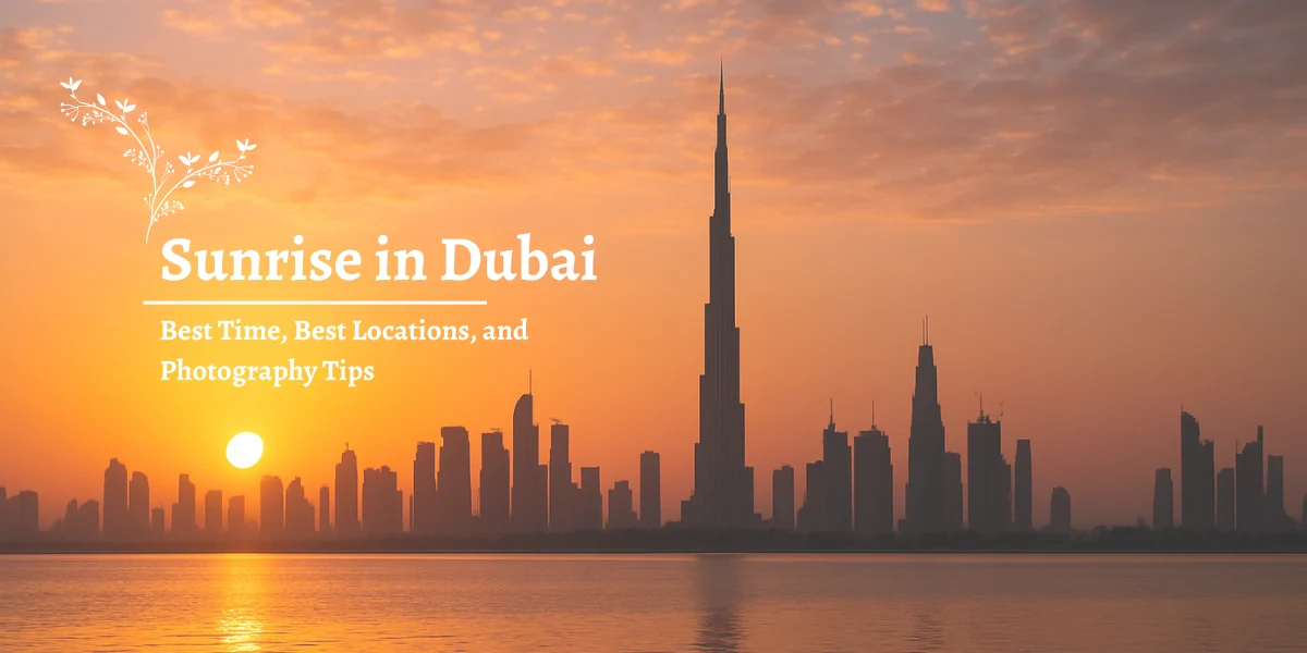 Sunrise in Dubai: Best Time, Best Locations, and Photography Tips